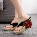 Flower sandal