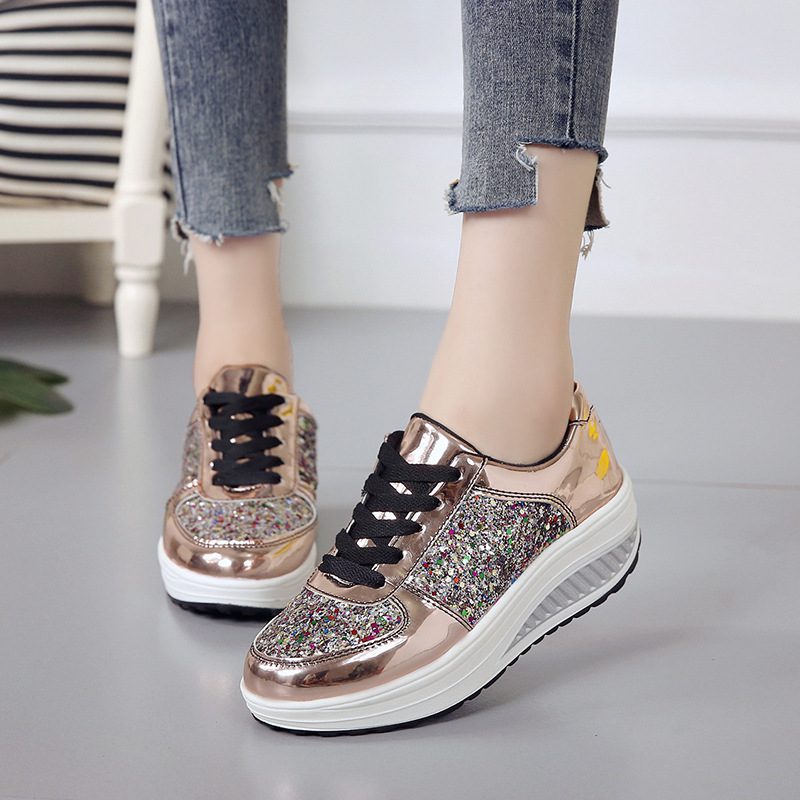 11841979765_1524631332 Diamond Sequin Mirror Rocking Shoes - Image 1