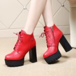 Super high heeled short boots - Image 3