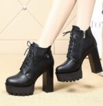 Super high heeled short boots - Image 2