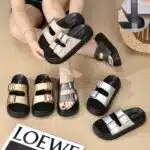 Cross-border thick-soled slippers for women