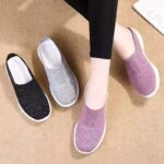 Soft bottom non-slip half slippers for women - Image 2