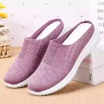 Soft bottom non-slip half slippers for women