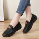 Versatile casual women's shoes, slip-on shoes, loafers, single shoes - Image 2